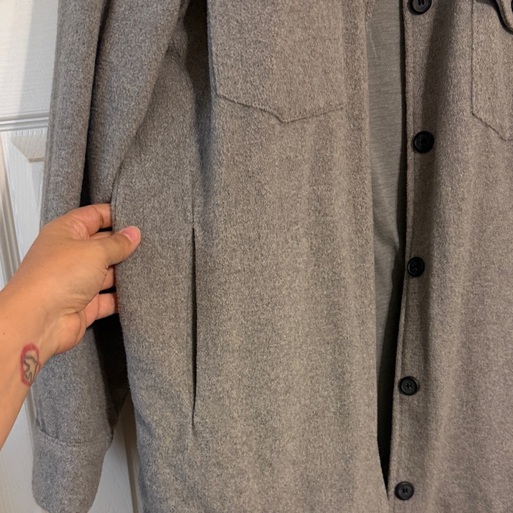 Thread & Supply Heather Gray Jacket - image 3